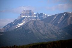 16 Mount Hector Morning From Trans Canada Highway Just Before Lake Louise on Drive From Banff in Summer.jpg